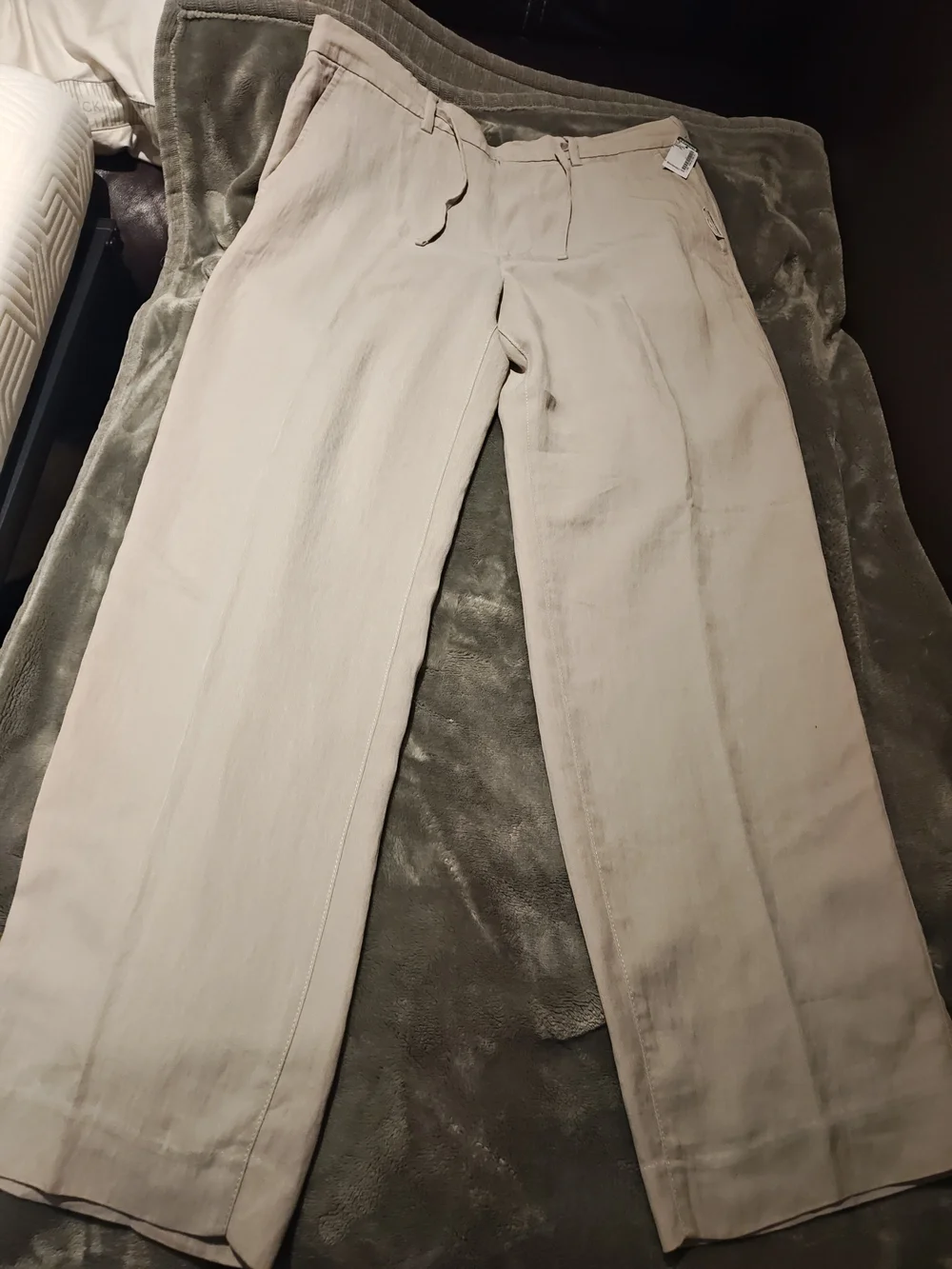 Jack & Jones Beige Straight-Leg Chinos XL